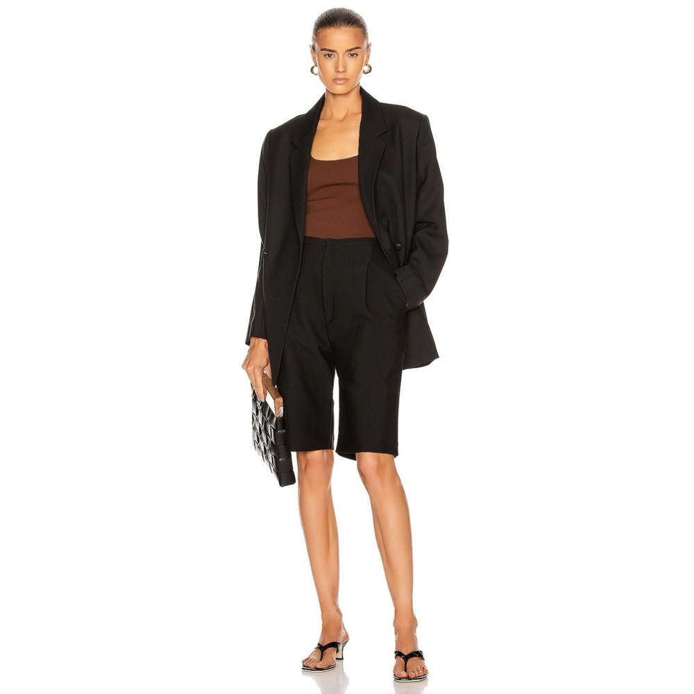 Totéme Lluc Bermuda Short in Black - Picture 9 of 15